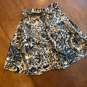 🌸 Corey lynn calter 🌴 tropical print skirt